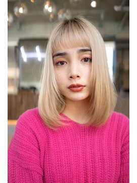 ブエナビスタ(BUENA VISTA) ☆BUENAVISTA☆/ボブ/ブロンドカラー