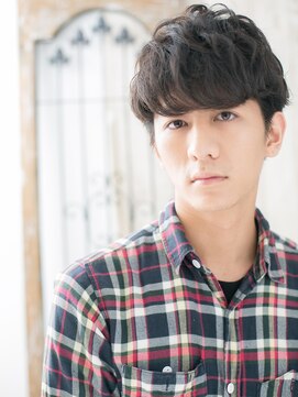 グルーミングサロン バーバー キャッスル 北浦和西口(Grooming salon Barber Castle) ニュアンスパーマで好感度◎ツーブロックマッシュP