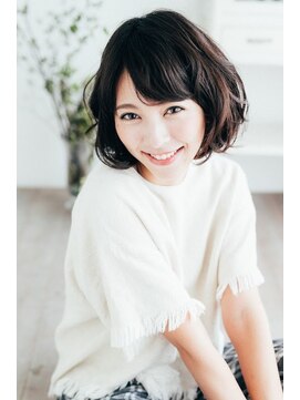 カノープス ヘアアンドメイクアップ(Canopus hair&make up) 愛されボブ[ダークアッシュ/アースカラー/波巻き/パーマ]