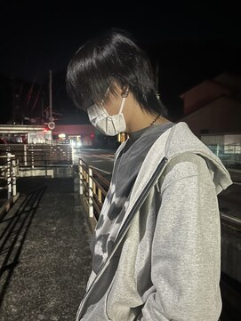 ヘアショップ ホップエム(HAIR SHOP HOP M) 闇マッシュウルフ