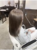 艶感抜群透明感グレージュカラー♪【別府】