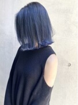 ディア(.eer) 結べるボブ#ブルーグレージュ#ケアブリーチ