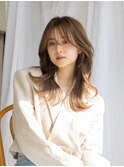 【白川20代30代40代小顔カット大人かわいいくびれモテ髪23.7.27