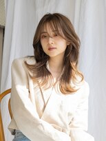 【白川20代30代40代小顔カット大人かわいいくびれモテ髪23.7.27