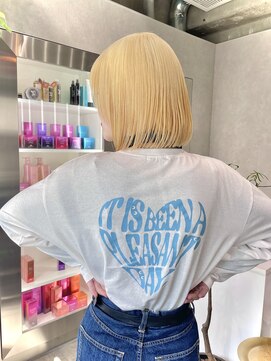 ゼスト クレス(ZEST Cres) 【立川CRES三木】抜きっぱなしブロンド