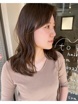 トナリ(tonari)&nbsp;顔周りデザインミディアムスタイル