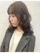 キティン 吉祥寺(kitin)&nbsp;《kitin吉祥寺》 レイヤー　パーマ　ミディアム