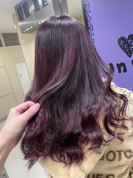 アンリップ ジー(salon unripＧ) h #カシスレッド