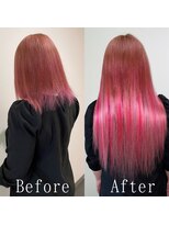 あるじゃんすー 名古屋店&nbsp;ラズベリーピンク#シールエクステ#ナチュラルピンク#逆三角#大須