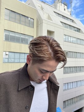 オーシャントーキョー シブヤジンナン(OCEAN TOKYO shibuya JINNAN) 刈り上げかき上げショート