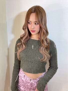 ニーナ ヴィジョン(NINA visioN) #プルエクステ#ハイトーン#Wカラー