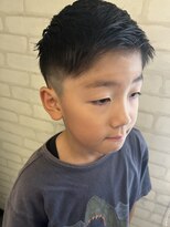 ロマンヤカタ ファース(ROMAN YAKATA fars) 爽やかフェードキッズカット@田島(2/9)