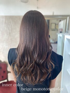 ターミナル ネクスト ディパーチャー(TERMINAL Next departure) インナーカラーロングレイヤースタイル