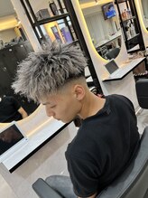 メンズラピス 栄店(Men's Lapis) スキンフェードアップバンクハイライトショート