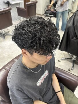 グラッジ 池袋(GLADGE) スペインパーマ メンズ 外国人風 スパイラル