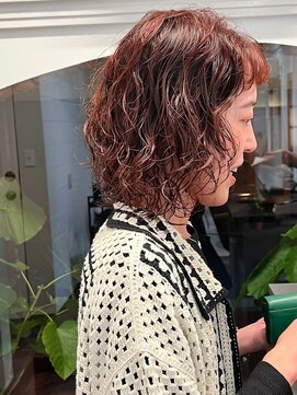 ラレイ ハラジュク(Lalei harajuku) ウルフ/ウルフパーマ/スパイラルパーマ/原宿パーマ/パーマ女子