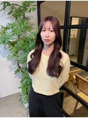 くびれレイヤー×ラベンダーベージュ