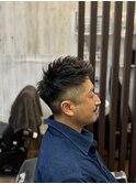 ツーブロショート
