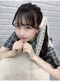 サイドポニー/アイドルヘア/ヘアセット/ヘアアレンジ