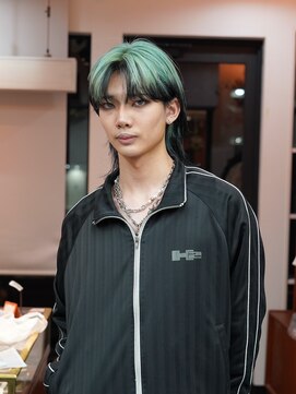 シティ 薬院(SITY.) 薬院　ベージュカラー　ブラウンカラー　センターパート