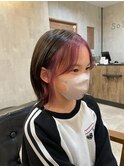インナーカラー/ラベンダー