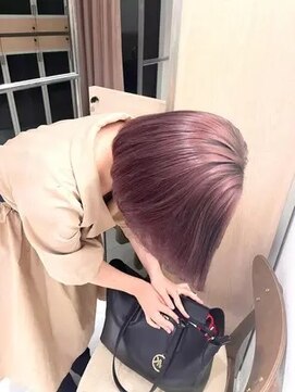 ヘアサロンガリカアオヤマ(hair salon Gallica aoyama) 艶感のあるラベンダーパープル