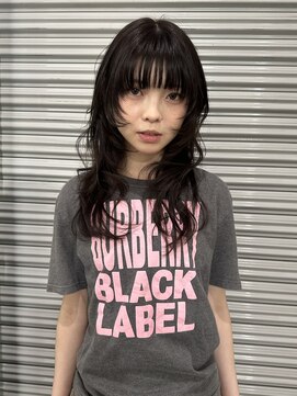 パークレター(Park.LETTER) 顔周りレイヤースタイル