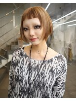 ハイトーンケアブリーチ柔らかブラウンベージュカラー