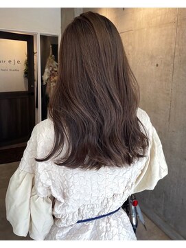 ロッカヘアエジェ(ROCCA hair eje.) 【大人上品】シアーブラウンウェーブ