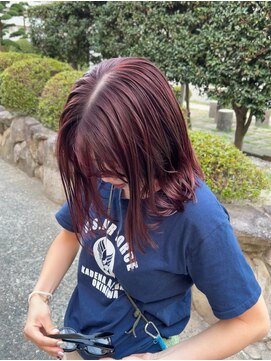 キー(kii) 暖色カラー/福岡美容室/天神美容室/半個室サロン