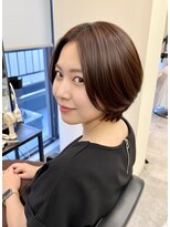 バッカ(BACCA)&nbsp;大人の洗練ショートボブ｜40代からの品よく若見えヘア