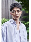 men's/メンズ/刈り上げセンターパート/フェザーパーマ/池袋