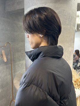 ラナ 新宿(lana) 毛流れパーマ/センターパート【lana hair新宿】