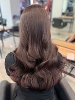 リンドトウキョウ(LINDO TOKYO) 大阪/心斎橋/ラベンダーグレージュ/透明感/レイヤーカット/韓国