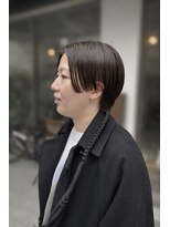 ロイ 梅田(Roy)&nbsp;#ハンサムショート#大人ショート#タイトショート#横顔美人