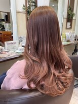 コアフィールフィス(COIFFURE fils)&nbsp;オレンジベージュ 推しカラー 髪質改善トリートメント