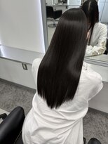 イオエ 心斎橋(ioe)&nbsp;前髪/アンブレラカラー/こなれミディ/髪質改善/イメチェン