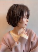 【ショートカット/坂本大樹】ゆるふわレイヤーボブショート