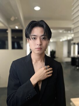 ソレアメンズ(solea men's) 【色気抜群】こぼれバングセンターパート