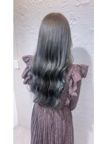 ファイブボックスヘアー 広島(five vox hair)&nbsp;透明感ブルーグレージュ