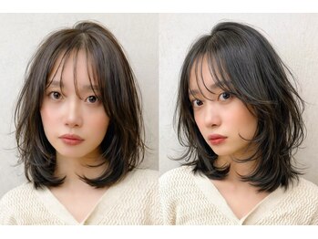 キイ ギンザ(k.e.y GINZA)の写真/【当日限定】似合わせカット＋3step高保湿トリートメント￥￥8000トレンドの顔周りレイヤースタイルをご提案!