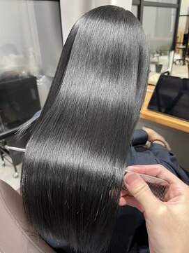 ライア 吉祥寺北口店(laia) ブルーブラック×髪質改善【髪質改善laia吉祥寺美容室】
