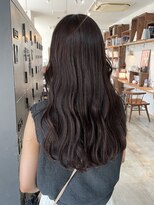ヘアーアイストゥーレ(HAIR ICI TRE)&nbsp;ブリーチなしカラー ラベンダーグレージュ担当渡辺聖