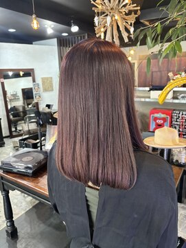 ヘアリゾート マンゴスティン(hair resort Mangosteen) ボルドーカラー◎