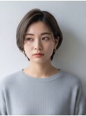 【松戸BULL】大人女性におすすめ!首元キレイ!丸みショートボブ