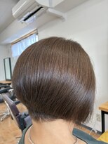 縁 丸みショートボブ