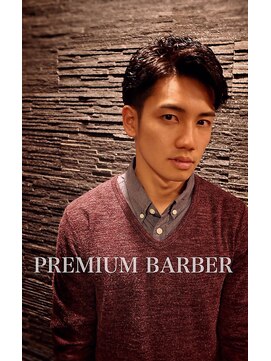 プレミアムバーバー 赤坂店(PREMIUM BARBER produce by HIRO GINZA) モテパーマツーブロック＜理容室＞＜赤坂＞