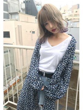 ジーナ(XENA) パープルベージュボブ