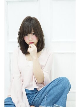 オーロ 西宮店(ORO) 大人可愛くツヤと透明感のある黄金バランスヘアー