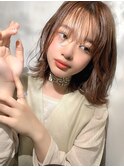 大人レトロガーリー　カジュアルボブ